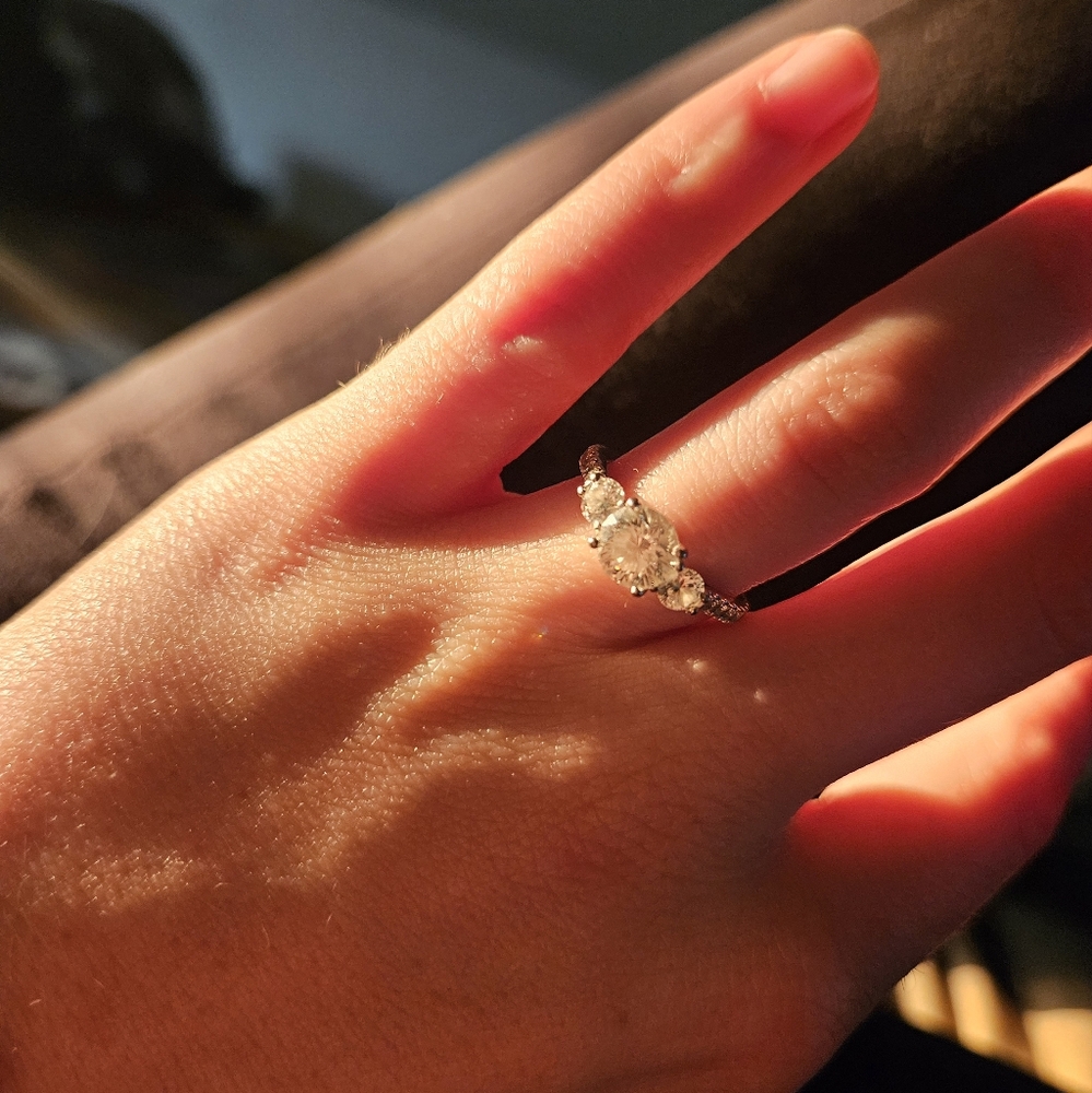 Engagement Ring/Wedding Band set